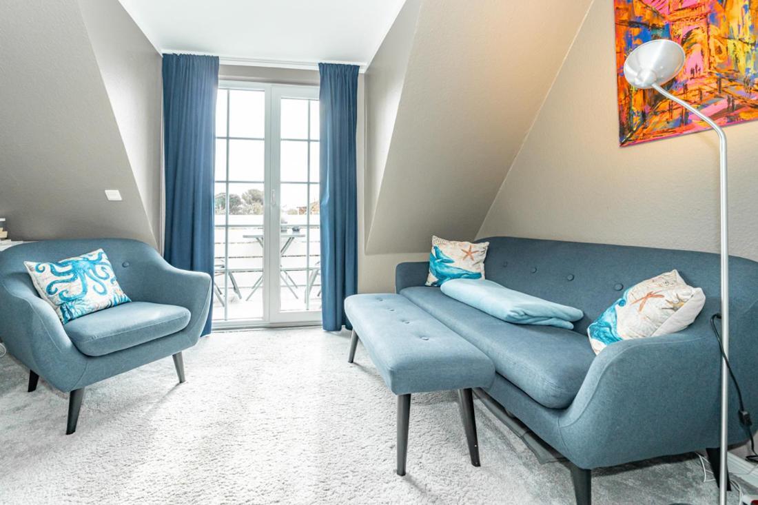 Апартаменты Maritim Und Individuell In Wenningstedt Mit Balkon Экстерьер фото